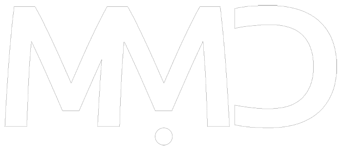 MMD white logo