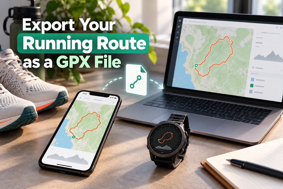 How to Export a Running Route as a GPX File