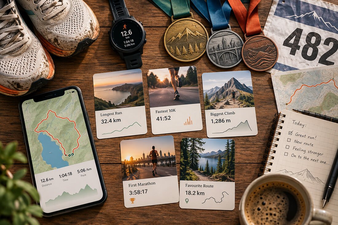 How to Track Running Achievements, PBs and Your Best Runs