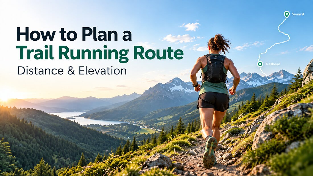 How to Plan a Trail Running Route | Distance & Elevation