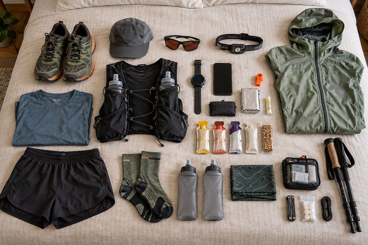 What to Pack for a Trail Running Race | Complete Gear Checklist